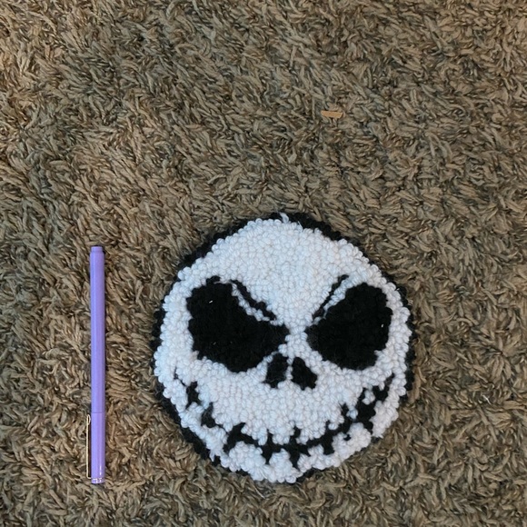 mini jack skellington rug - Picture 3 of 3